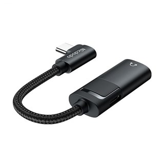 مبدل USB-C به جک 3.5 میلیمتری + پورت تایپ سی مک دودو مدل Mcdodo CA-1880