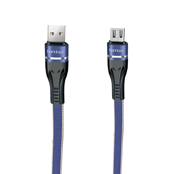 کابل تبدیل USB به microUSB ارلدام مدل EC-084M طول 1 متر